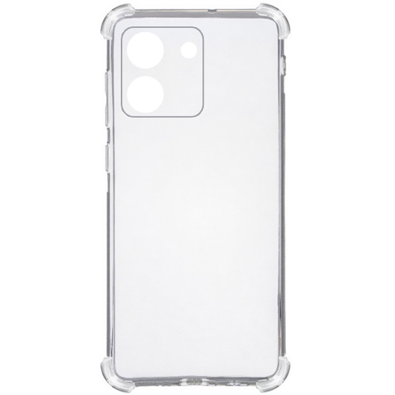 Фото TPU чохол GETMAN Ease logo посилені кути Full Camera на Xiaomi Poco M7 Pro 5G (Безбарвний (прозорий)) в маназині vchehle.ua