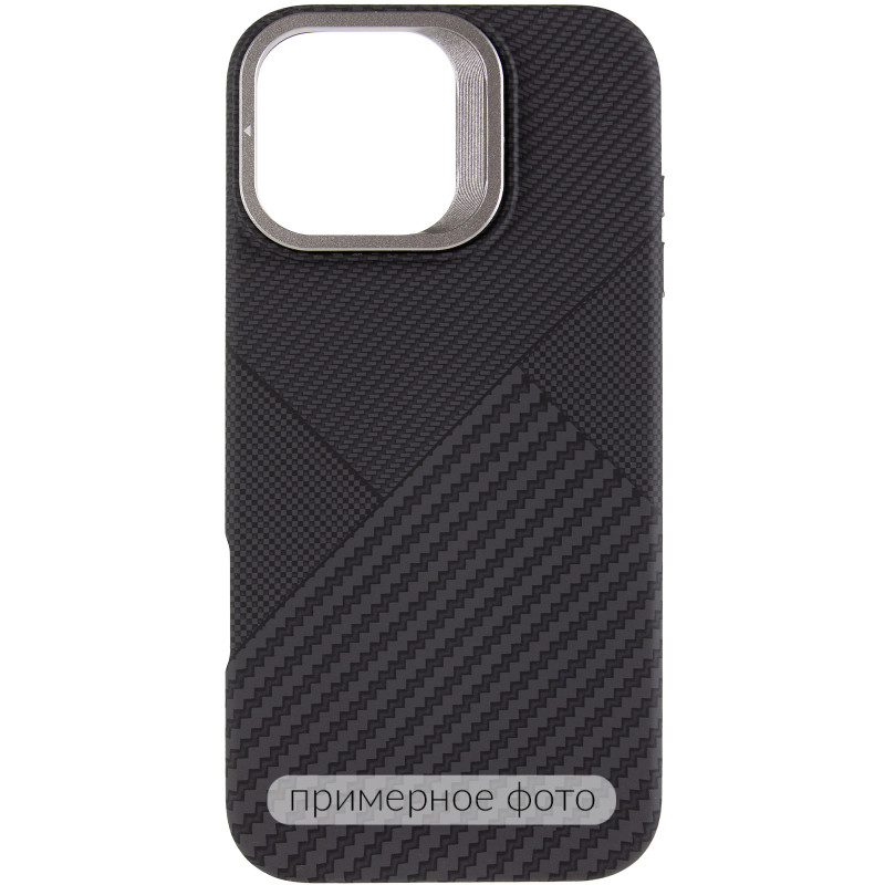 Фото TPU чохол Pixel Craft with Magnetic Safe на Apple iPhone 16 (6.1") (Graphite Flow) на vchehle.ua