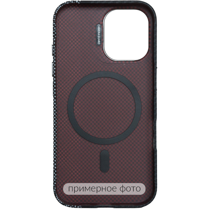 Фото TPU чохол Pixel Craft with Magnetic Safe на Apple iPhone 16 (6.1") (Graphite Flow) в маназині vchehle.ua
