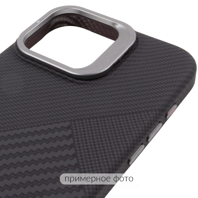 TPU чохол Pixel Craft with Magnetic Safe на Apple iPhone 16 (6.1") (Graphite Flow) в магазині vchehle.ua