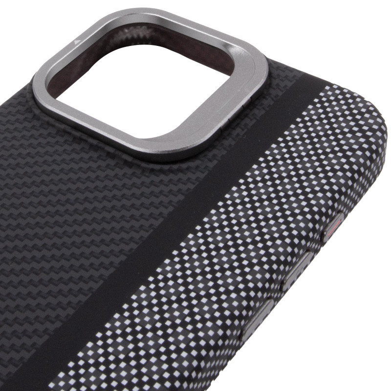 TPU чохол Pixel Craft with Magnetic Safe на Apple iPhone 16 Pro Max (6.9") (Carbon Line) в магазині vchehle.ua