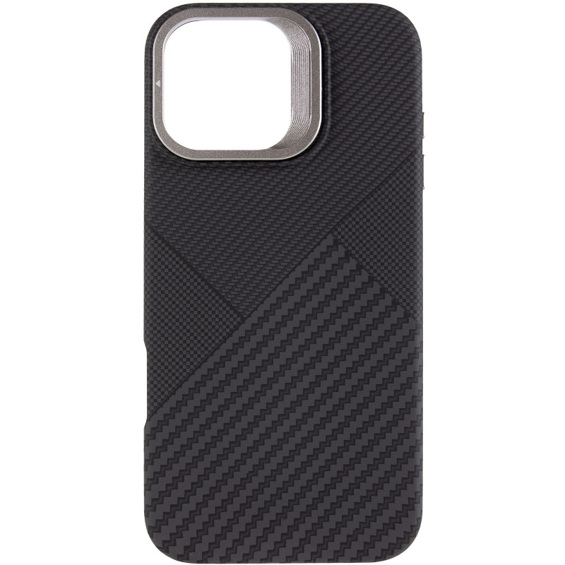Фото TPU чехол Pixel Craft with Magnetic Safe для Apple iPhone 17 (6.3") (Graphite Flow) на vchehle.ua