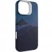 TPU чехол Pixel Craft with Magnetic Safe для Apple iPhone 17 (6.3") (Mountain Blue)