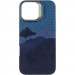 Фото TPU чехол Pixel Craft with Magnetic Safe для Apple iPhone 17 (6.3") (Mountain Blue) на vchehle.ua