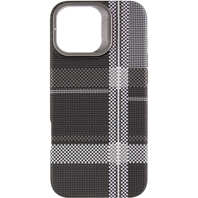 Фото TPU чехол Pixel Craft with Magnetic Safe для Apple iPhone 17 (6.3") (Urban Plaid) на vchehle.ua