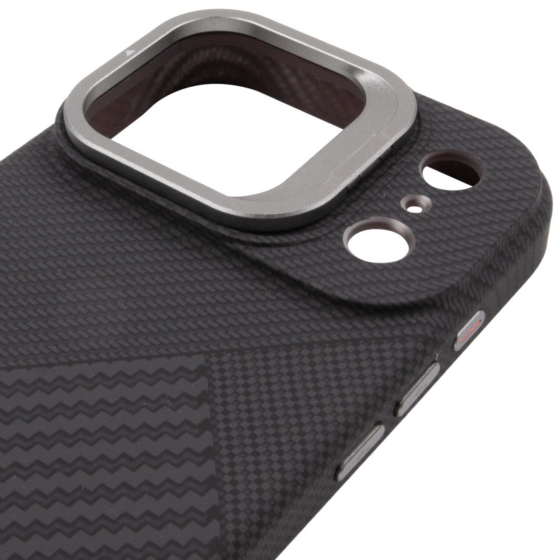 TPU чехол Pixel Craft with Magnetic Safe для Apple iPhone 17 Pro (6.3") (Graphite Flow) в магазине vchehle.ua