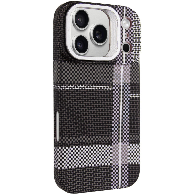 TPU чехол Pixel Craft with Magnetic Safe для Apple iPhone 17 Pro (6.3") (Urban Plaid)
