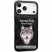 TPU+PC чехол Animal Club для Apple iPhone 16 (6.1") (Black)