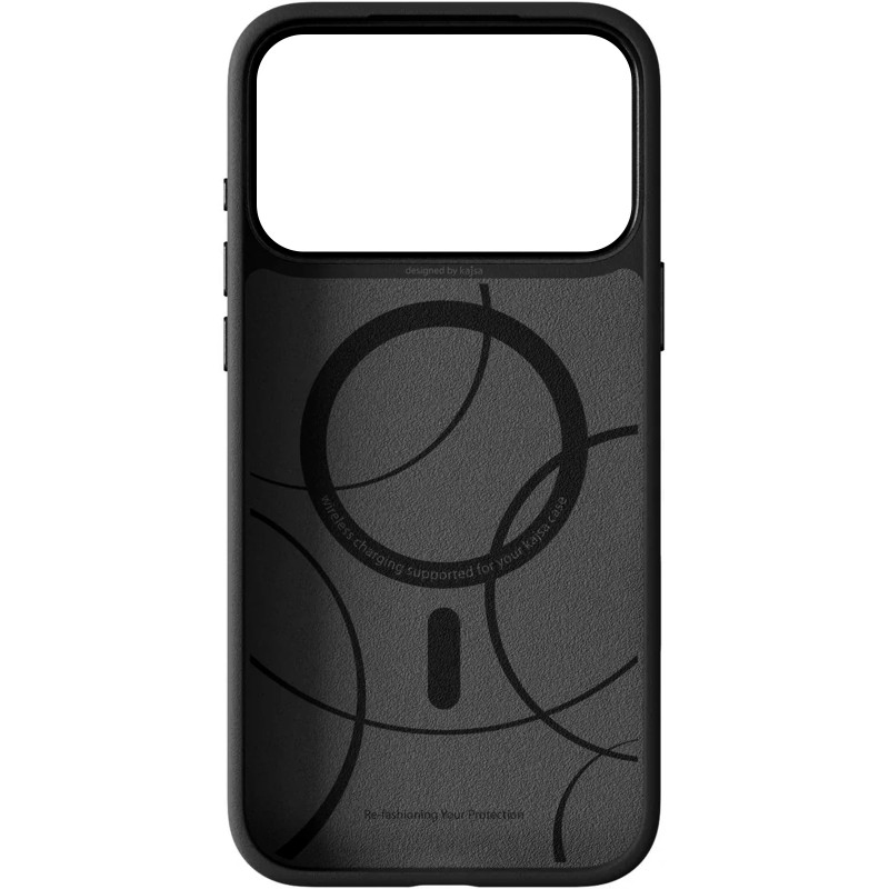 Фото TPU+PC чехол Kajsa Splendid Collection Circle для Apple iPhone 17 Pro (6.3") (Black) в магазине vchehle.ua