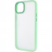 Фото TPU+PC чохол Metal Buttons на Apple iPhone 14 (6.1") (Салатовий / Light Green) в маназині vchehle.ua