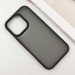 Фото TPU+PC чохол Metal Buttons на Apple iPhone 16 Pro (6.3") (Чорний / Black) в маназині vchehle.ua