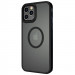 Фото TPU+PC чехол Metal Buttons with Magnetic Safe для Apple iPhone 13 Pro (6.1") (Черный / Black) на vchehle.ua
