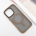Фото TPU+PC чехол Metal Buttons with Magnetic Safe для Apple iPhone 16 Pro (6.3") (Золотой / Gold) на vchehle.ua