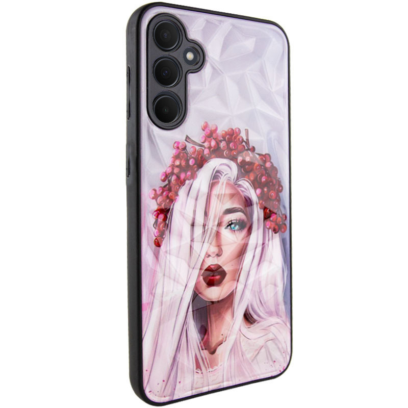 TPU+PC чехол Prisma Ladies для Samsung Galaxy A36 5G (Ukrainian Girl)