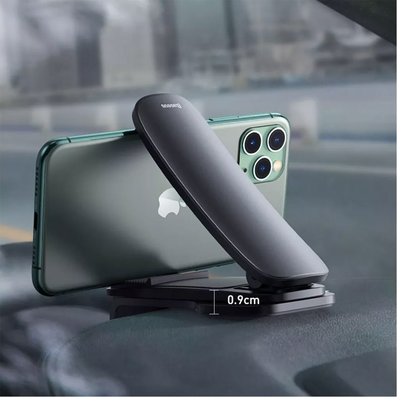Купить Уценка Автодержатель Baseus Big Mount Pro Car Mount (Applicable to center console) (SUDZ-A01) (Вскрытая упаковка / Black) на vchehle.ua