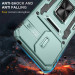 Купити Удароміцний чохол Camshield Army Ring на Xiaomi Poco X6 / Note 13 Pro 5G (Зелений / Light Green) на vchehle.ua