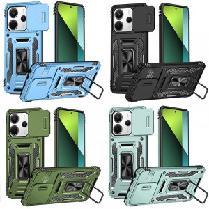 Ударопрочный чехол Camshield Army Ring для Xiaomi Redmi Note 14 4G (Int. version)