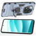 Ударостійкий чохол Transformer Ring for Magnet на Xiaomi Redmi Note 14 Pro 4G (Сірий / Metal slate) в магазині vchehle.ua