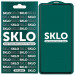 Защитное стекло SKLO 5D для Samsung Galaxy S25 Ultra (Черный)