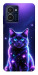 Чехол Galaxy purple cat для HMD Pulse Pro