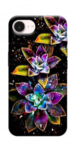 Чехол Flowers on black для iPhone 17e