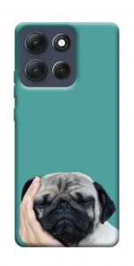 Чехол Спящий мопс для Motorola Moto G86 5G
