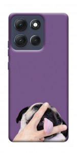 Чехол Мопс для Motorola Moto G86 5G