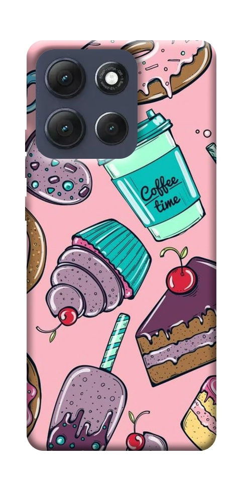 Чехол Coffee time для Motorola Moto G86 5G