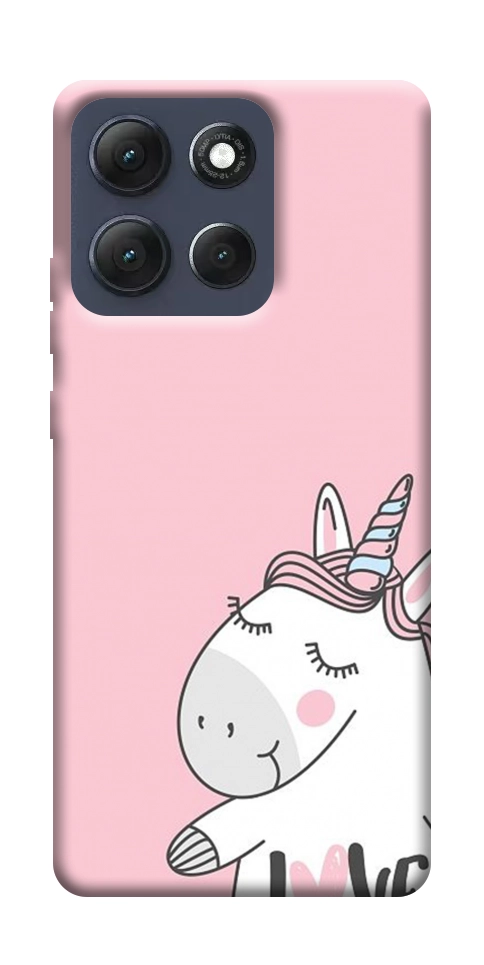 Чехол Unicorn love для Motorola Moto G86 5G
