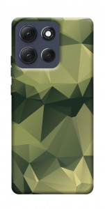 Чехол Треугольный камуфляж 2 для Motorola Moto G86 5G