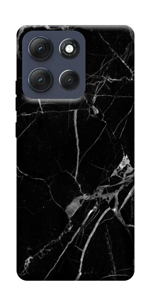Чохол Чорний мармур для Motorola Moto G86 5G