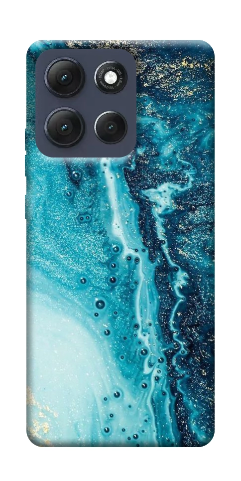 Чохол Блакитна фарба для Motorola Moto G86 5G