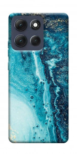 Чехол Голубая краска для Motorola Moto G86 5G