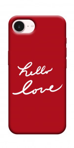Чехол Hello love для iPhone 17e