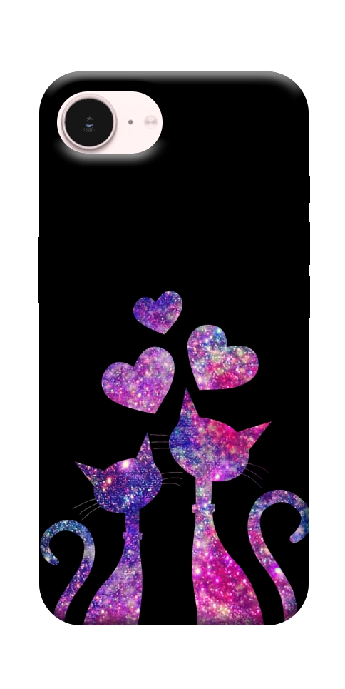 Чехол Космические коты для iPhone 17e