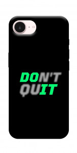 Чехол Don't quit для iPhone 17e