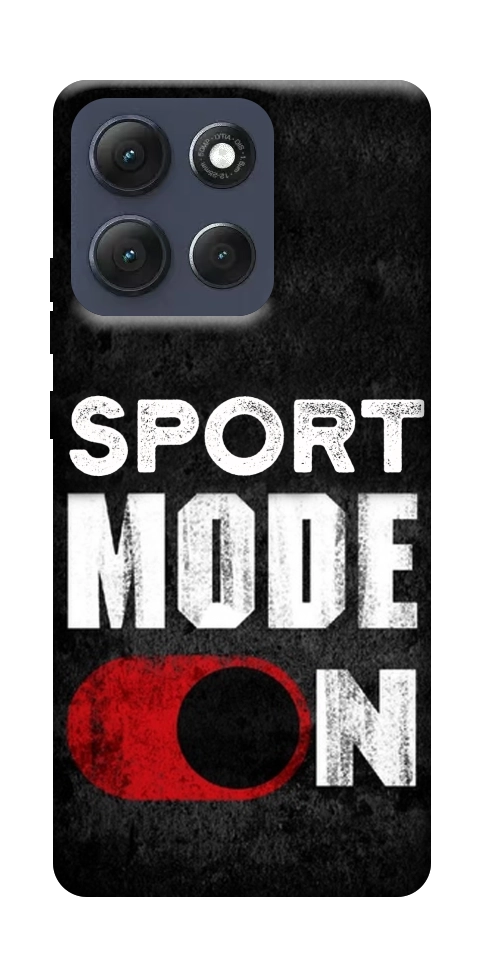 Чехол Sport mode on для Motorola Moto G86 5G