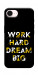 Чехол Work hard для iPhone 17e