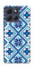 Чохол Синя вишиванка для Motorola Moto G86 5G