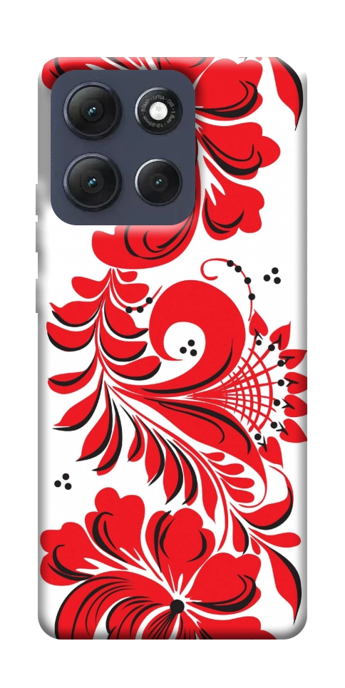Чехол Червона вишиванка для Motorola Moto G86 5G