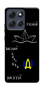 Чехол Рускій ваєний карабль для Motorola Moto G86 5G