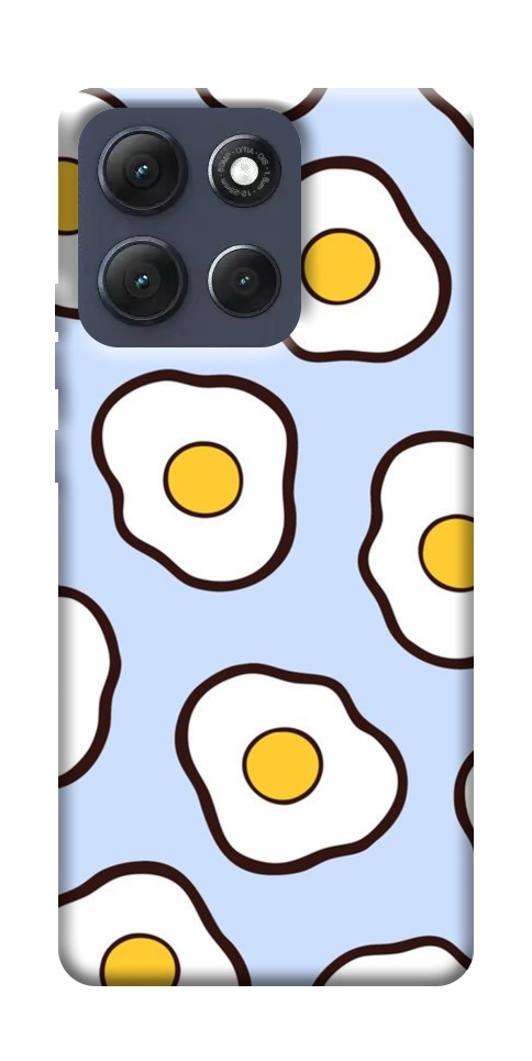 Чехол Яичница для Motorola Moto G86 5G