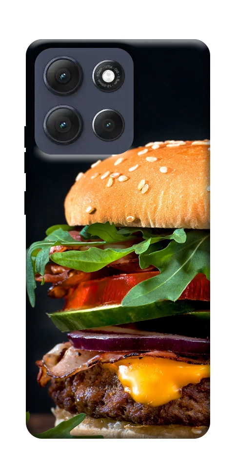 Чехол Бургер для Motorola Moto G86 5G