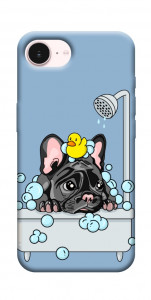 Чехол Dog in shower для iPhone 17e
