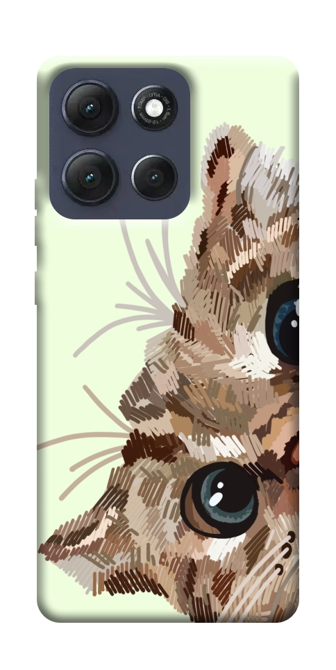 Чехол Cat muzzle для Motorola Moto G86 5G