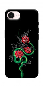 Чехол Snake in flowers для iPhone 17e