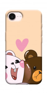 Чехол Медвежата для iPhone 17e