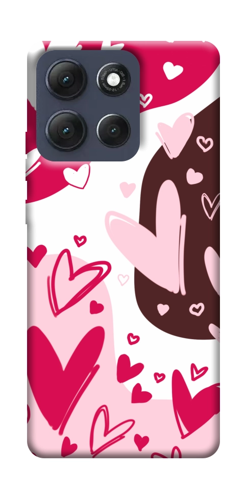 Чехол Hearts mood для Motorola Moto G86 5G