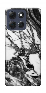 Чехол Calacatta black marble для Motorola Moto G86 5G