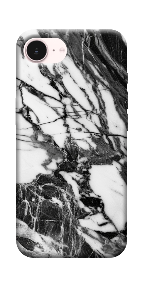 Чехол Calacatta black marble для iPhone 17e